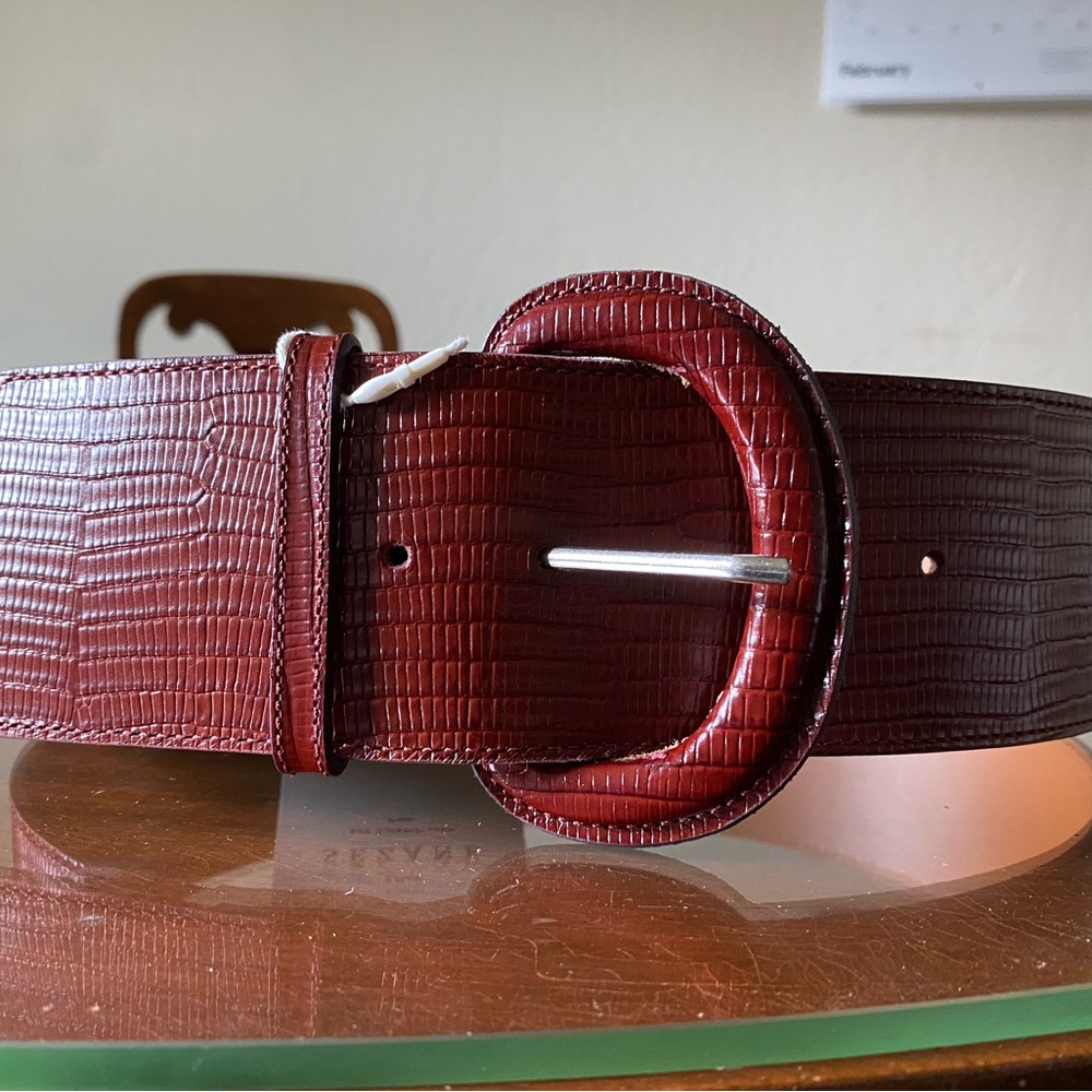 Sezane Masha Brown Belt 80 cm NWT